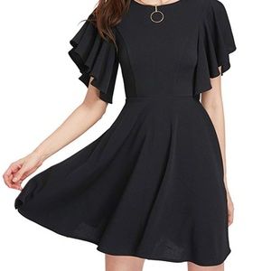 ROMWE Women’s Stretchy A-Line Cocktail Dress